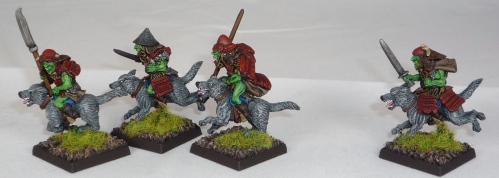Cavalcade Samurai Goblin Wolfriders